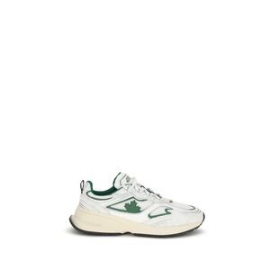 Dsquared² Leaf Logo LaceUp Sneakers Men White